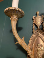 Vintage Unique Design Gold Bronze Wall Sconce Wall Hanging Lighting