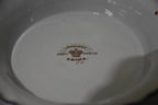 Collectible Antique Cake Plate Ironstone China Oriental Floral Platter Serving Dish Antique Hand Painted Round Plate Lunch Tableware Dish