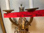 Vintage Unique Design Gold Bronze Wall Sconce Wall Hanging Lighting
