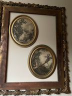 Antique Unique Design Empty Wood Frame.Wall Art.