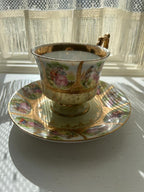 Royal Vienna Froganard Design Porcelain Cup Saucer