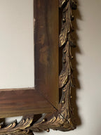 Antique Unique Design Empty Wood Frame.Wall Art.
