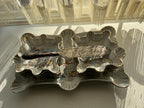 Antique BS M. Austria 11 Pcs Victorian Serving Ice Cream Set  1847 Rogers Bros Silver Knife