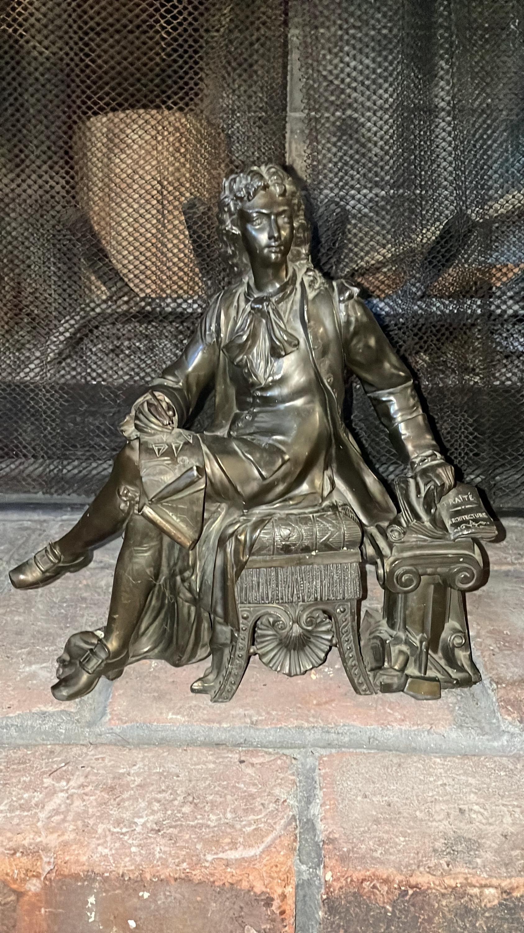 Antique Bronze Figurines Pair of Romantic Style Man and Woman Sculptures Victorian Neoclassical Home Decor Collectible Mantel Ornaments Art