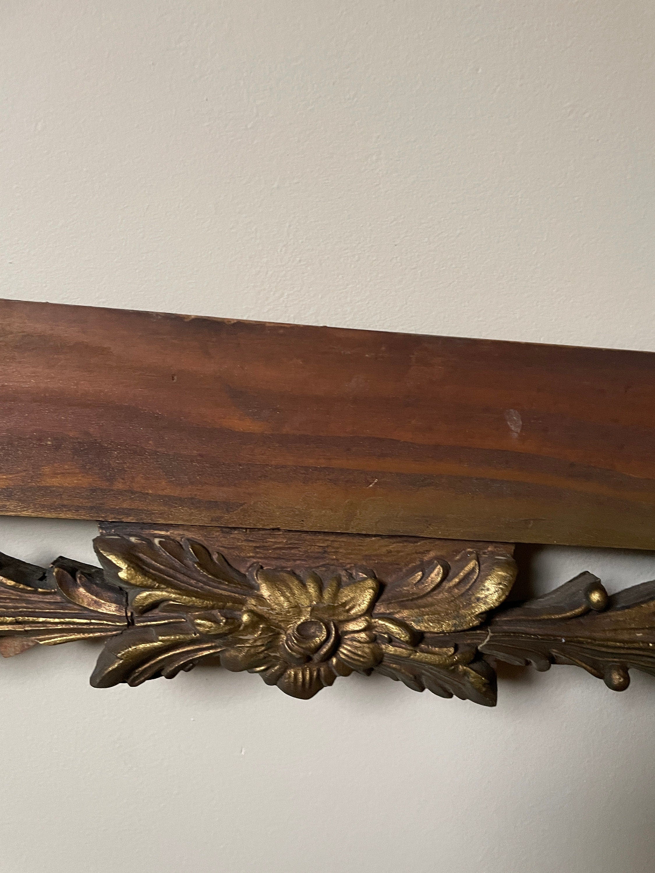 Antique Unique Design Empty Wood Frame.Wall Art.
