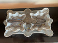 Antique BS M. Austria 11 Pcs Victorian Serving Ice Cream Set  1847 Rogers Bros Silver Knife