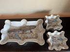 Antique BS M. Austria 11 Pcs Victorian Serving Ice Cream Set  1847 Rogers Bros Silver Knife