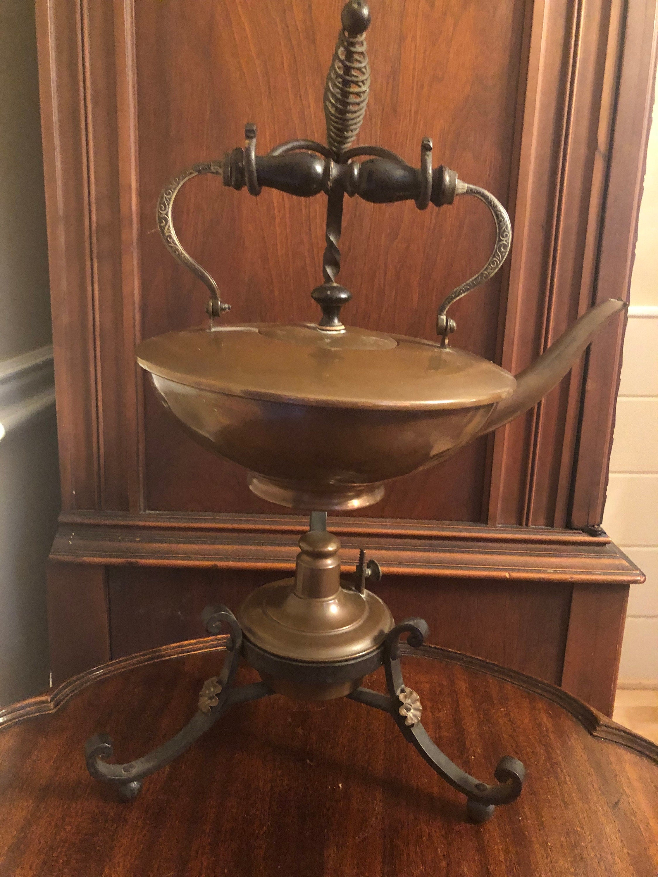 Antique Kettle with Stand