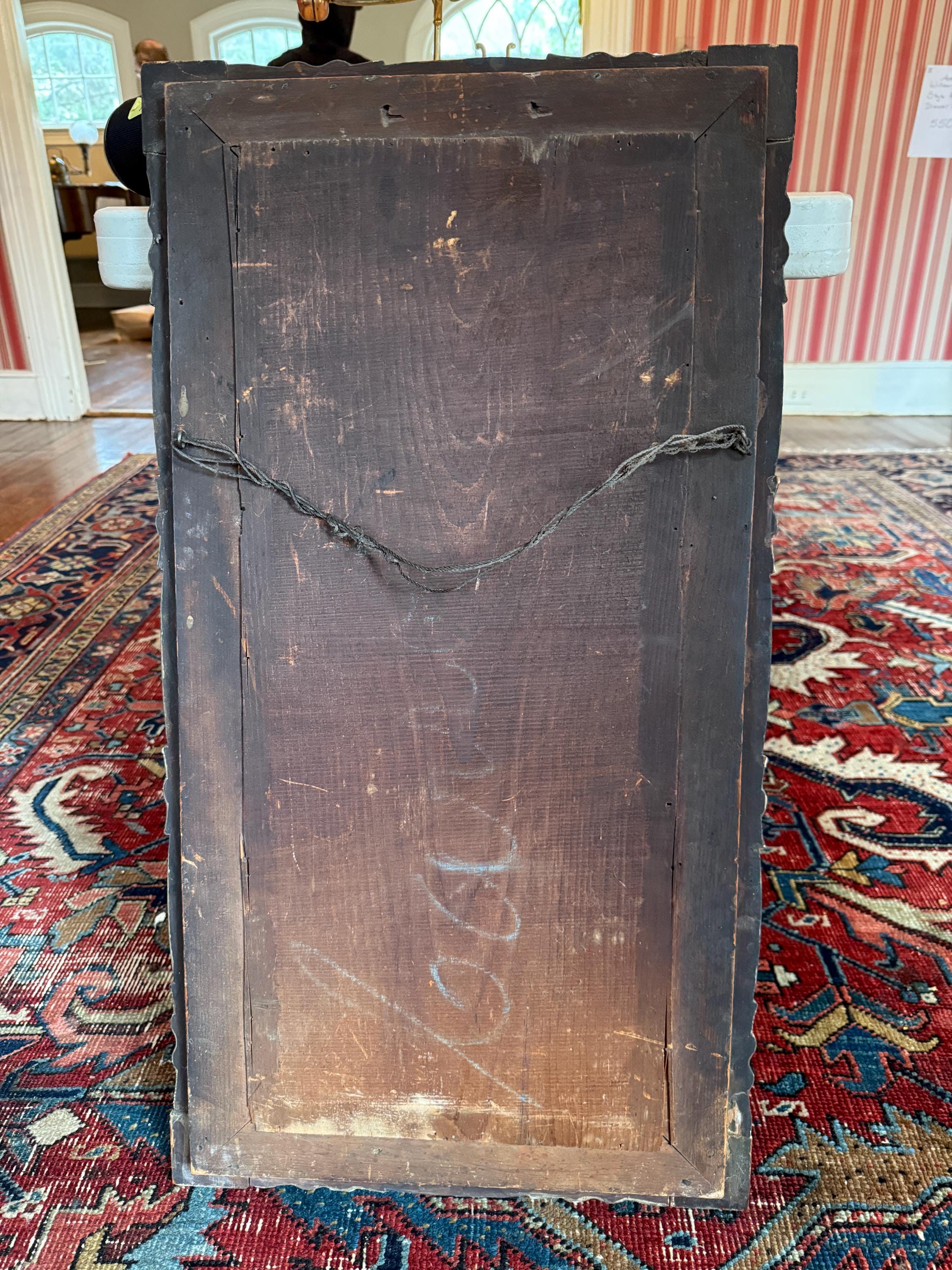 Antique Federal Gilded Trumeau Mirror 19th Century Wood & Gold Leaf Wall Mirror Eglomise Panel Collectible Mirror Luxurious Home Decoration