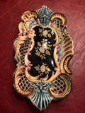 Antique Josef Steal Zenaim Mythical Cobalt Blue Gold Porcelain Collectible Plate