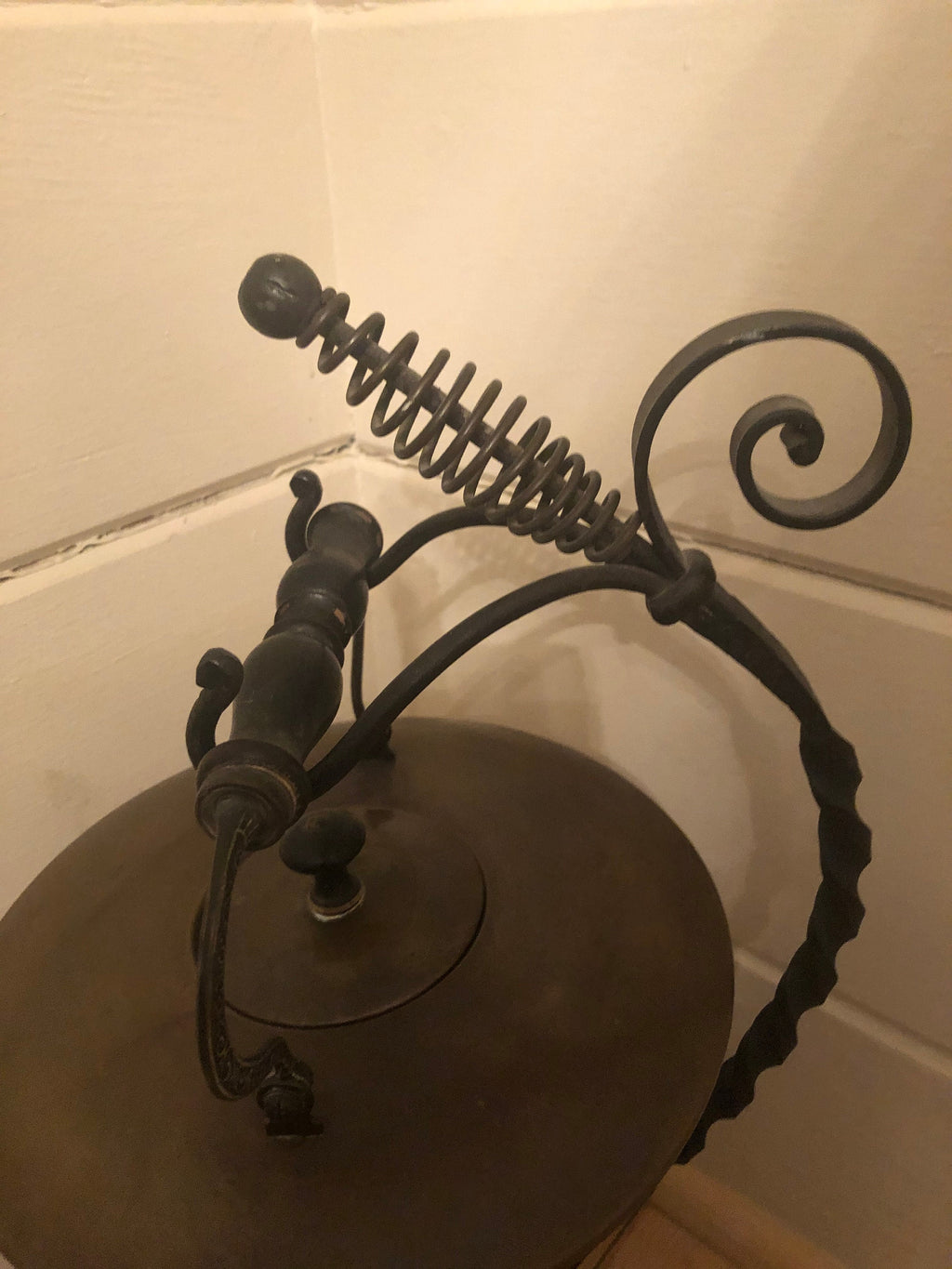 Antique Kettle with Stand