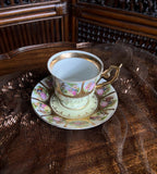 Royal Vienna Froganard Design Porcelain Cup Saucer