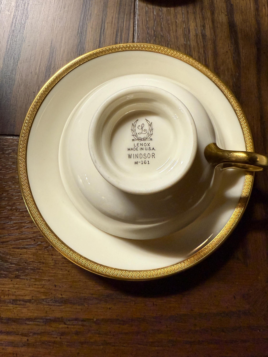 Set of 6 Lenox Windsor Teacups Saucers Gold Trim Ivory Gold Trim Set Elegant Lenox Windsor Tea  Cup  Saucer Pairs Ivory Porcelain Gold Set