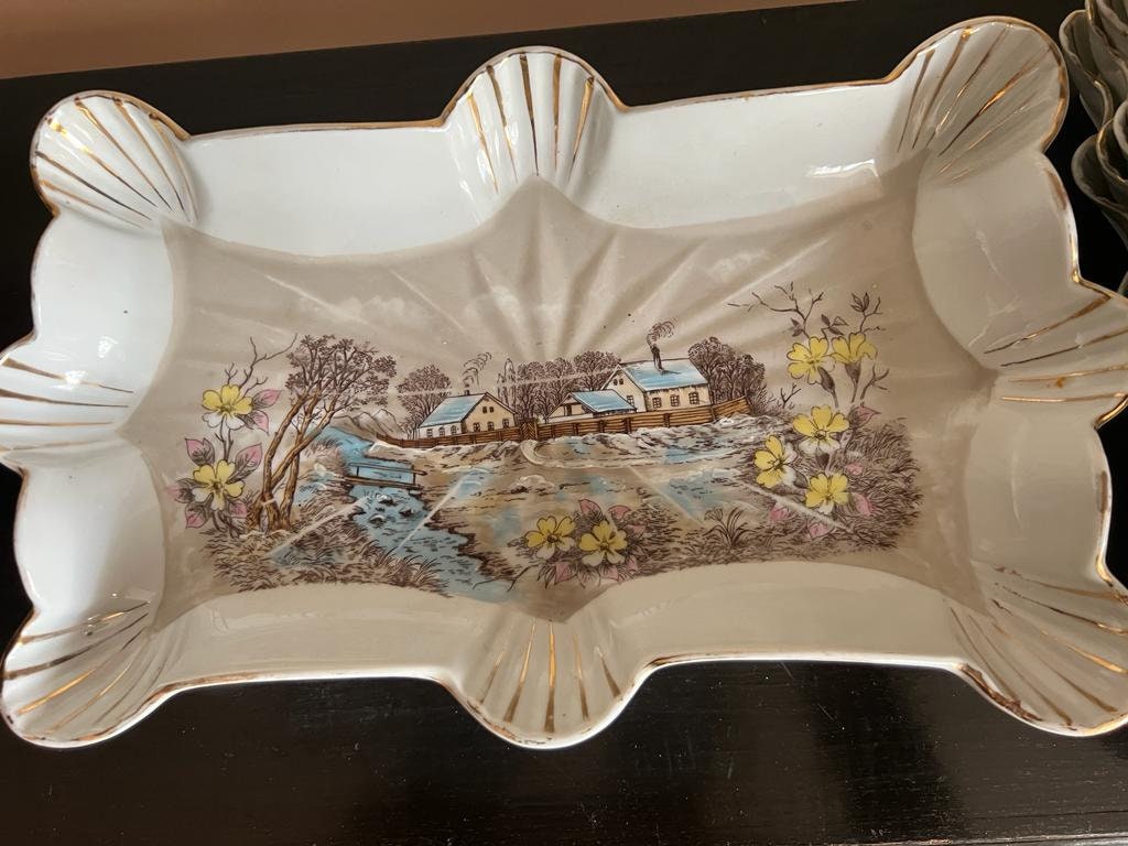 Antique BS M. Austria 11 Pcs Victorian Serving Ice Cream Set  1847 Rogers Bros Silver Knife