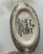 Vintage Royal Mail Heritage Hall Staffordshire Transferware English China Dinnerware Tea Set Rare English Country Horse Carriage Scene