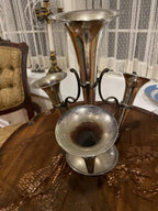 Baroque White Porcelain Tureen Gold Trim Embossed Floral Design Large Lidded Soup Server Ornate French Country Table Decor Elegant Dish