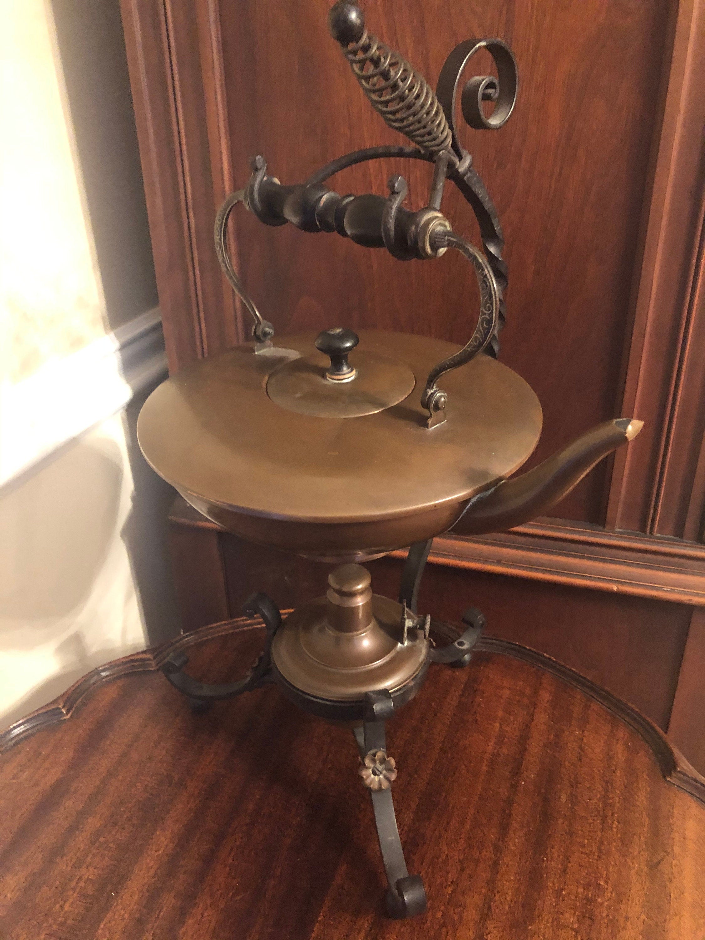 Antique Kettle with Stand